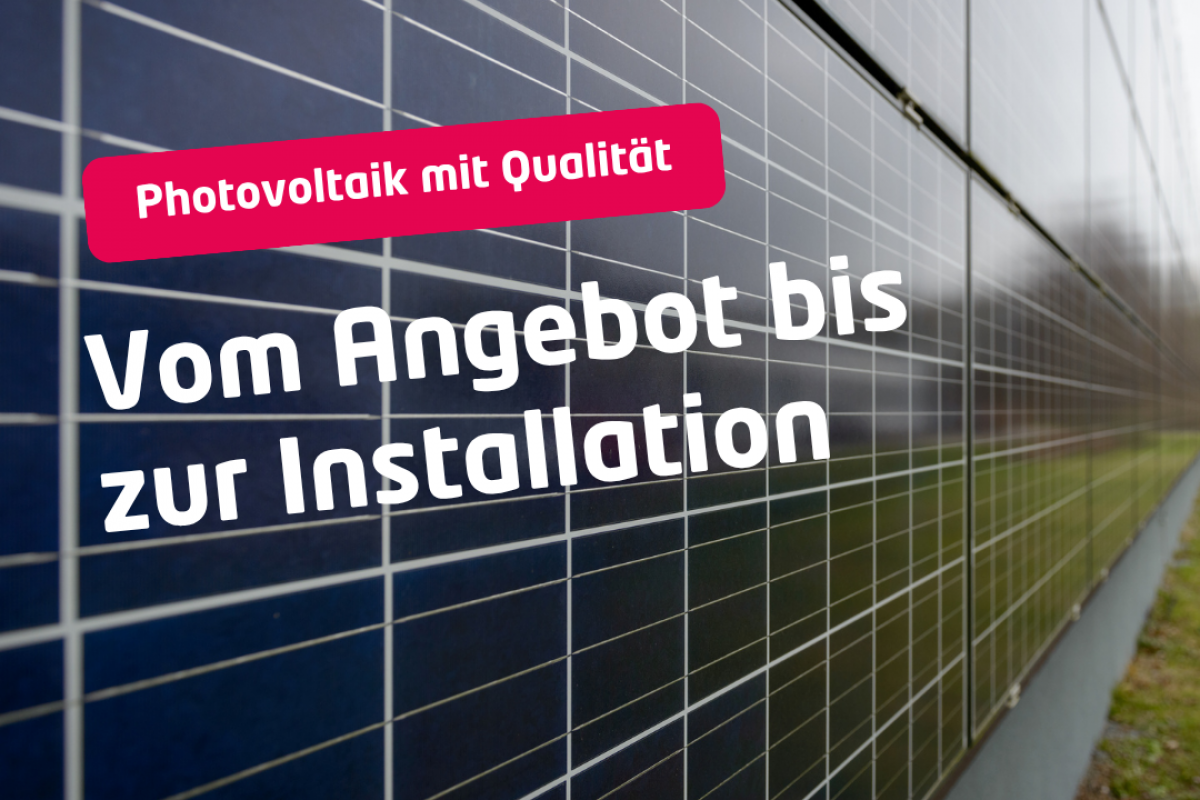 PV mit Qualität